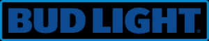 Bud Light Logo Blue Background PNG