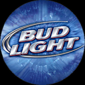 Bud Light Logo Blue Background PNG