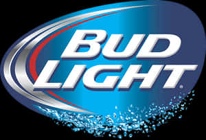 Bud Light Logowith Splash PNG