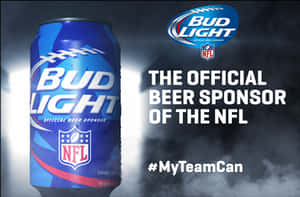 Bud Light N F L Sponsorship Ad PNG