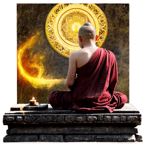Buddhist Compassion Art PNG 06262024 PNG with transparent background