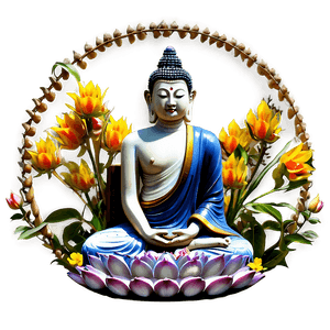 Buddhist Compassion Art PNG 10 PNG with transparent background