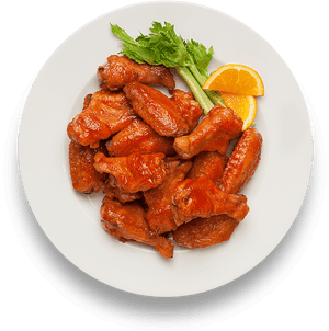 Sticky Orange Glazed Chicken Wings - Sticky Wings Png, Transparent Png PNG with transparent background