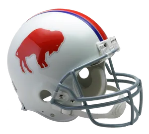 Buffalo Football Helmet Design PNG Image