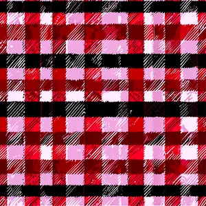 Buffalo Plaid Digital Paper Png Man PNG Image