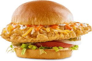 Buffalo Wild Wings Classic Chicken Sandwich, HD Png Download PNG image with transparent background