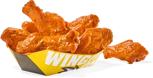 Buffalo Wings Saucy Delight PNG Image