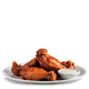 Buffalo Wings With Ranch Png Erf20 PNG Image