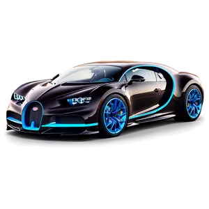 Bugatti Chiron Neon Lights Png Gxg34 PNG Image