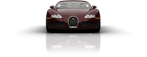 Bugatti Veyron Front View PNG Image