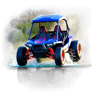 Buggy Through The Water Splash Png Tsm85 PNG Image