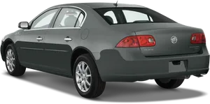 Buick Lucerne C X L Sedan Rear View PNG Image