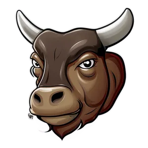 Bull Head Cartoon Png Ahl20 PNG Image