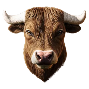 Bull Head Sketch Png Hty53 PNG Image