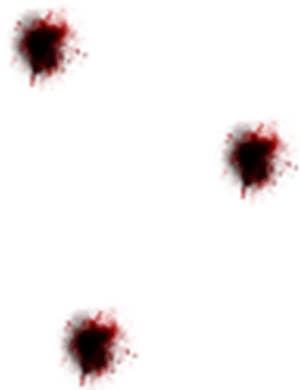 Bullet Hole Effectson Dark Background PNG Image