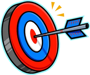 Bullseye Accuracy Concept PNG Image