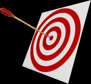 Bullseye Arrow Target PNG image with transparent background