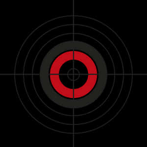 Bullseye Targetwith Crosshairs PNG image with transparent background