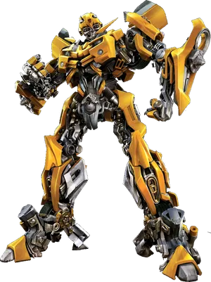 Bumblebee Transformers Robot PNG Image