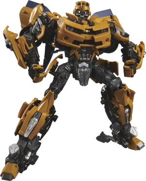 Bumblebee Transformers Robot Mode PNG Image