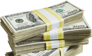 Money United States Dollar United States One Dollar - Stacks Of Cash Png, Transparent Png PNG