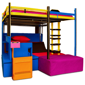 Bunk Bed for Kids PNG tfm PNG image with transparent background