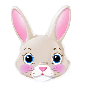 Bunny Face Illustration Png Fov PNG Image