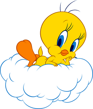 Bunny Looney Tunes Angelito - Cute Tweety Bird, HD Png Download PNG image with transparent background