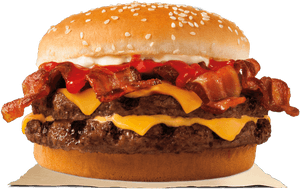Image - Burger King Bacon King, HD Png Download PNG image with transparent background