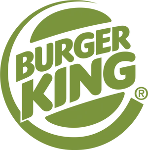 Burger King Logo Blue Background PNG Image