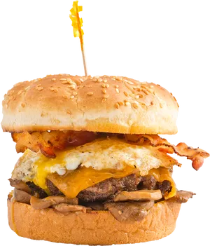 Burger King Ultimate Breakfast Sandwich PNG Image