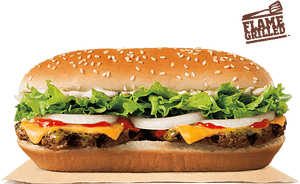 Extra Long Buttery Cheeseburger, HD Png Download PNG image with transparent background
