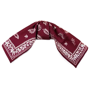 Burgundy Wine Bandana Png 05242024 PNG Image