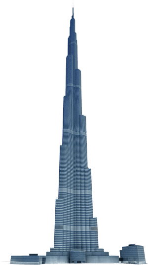 Spire - Burj Khalifa Dubai 3d, HD Png Download PNG image with transparent background