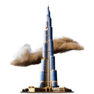 Burj Khalifa Tower PNG 06242024 PNG image with transparent background