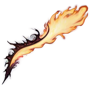 Burning Edge Border Png Qms54 PNG Image