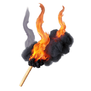 Burning Fire Smoke PNG 05252024 PNG