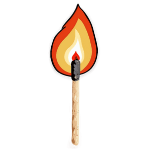 Burning Match PNG 78 PNG image with transparent background