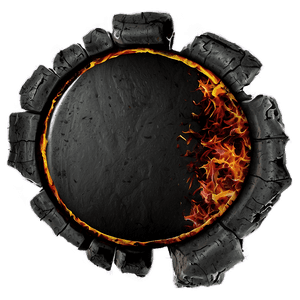 Burnt Edges Distress PNG dgm PNG