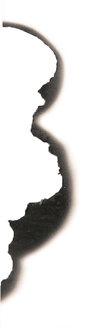 Burnt Paper Edge PNG image with transparent background