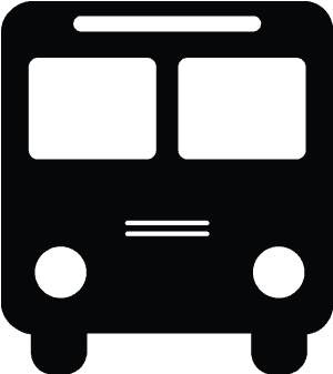 Bus, Vehicle, Public Transport Icon - Public Transport Icon, HD Png Download PNG