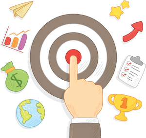 Text Clip Art - Business Goals Transparent Background, HD Png Download PNG image with transparent background