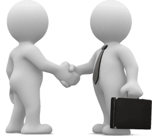 Contract Clipart Corporate Hand Shake - Business Transparent, HD Png Download PNG with transparent background