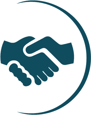 Business Handshake Icon PNG with transparent background