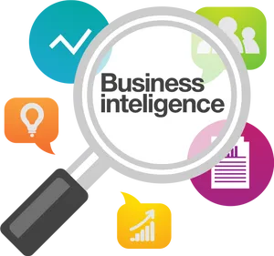 Business Intelligence Concept Illustration PNG Image