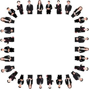 Business Professionals Frame, HD Png Download PNG image with transparent background
