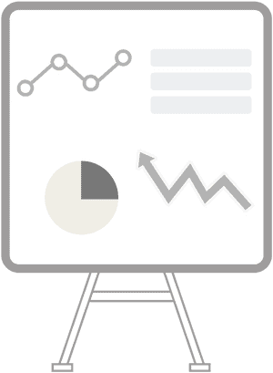 Business Presentation Whiteboard PNG