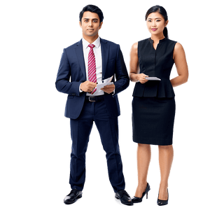 Business Professionals Standing PNG 06122024 PNG