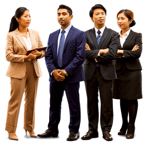 Business Professionals Standing PNG nnn PNG
