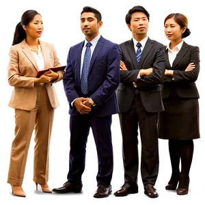 Business Professionals Standing Png Nnn PNG Image